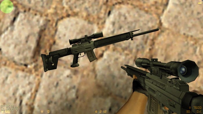 Обзор SG-550 в кс 1.6